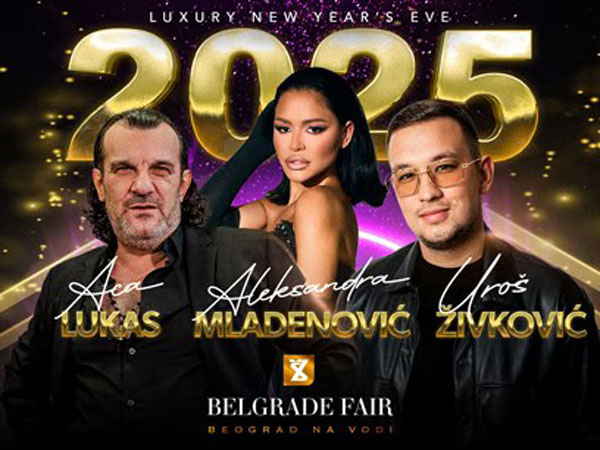 Belgrade Fair Hall 5 i Hall 3 (Beograd na vodi) Nova godina 2025